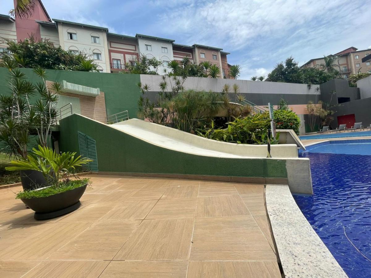 Flat 501 - Condominio Veredas Do Rio Quente - Diferenciado Com Ar Na Sala E No Quarto מראה חיצוני תמונה