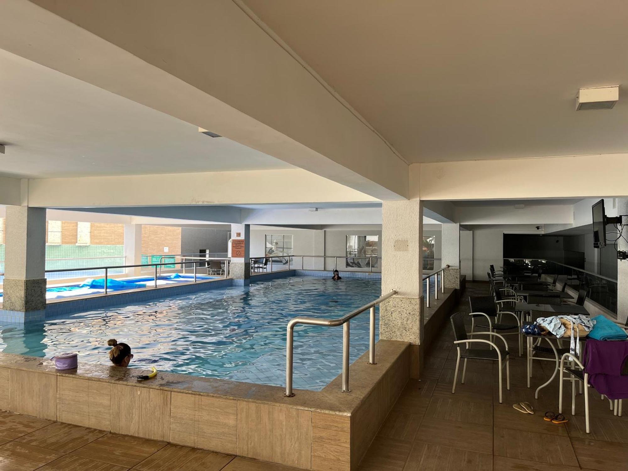 Flat 501 - Condominio Veredas Do Rio Quente - Diferenciado Com Ar Na Sala E No Quarto מראה חיצוני תמונה
