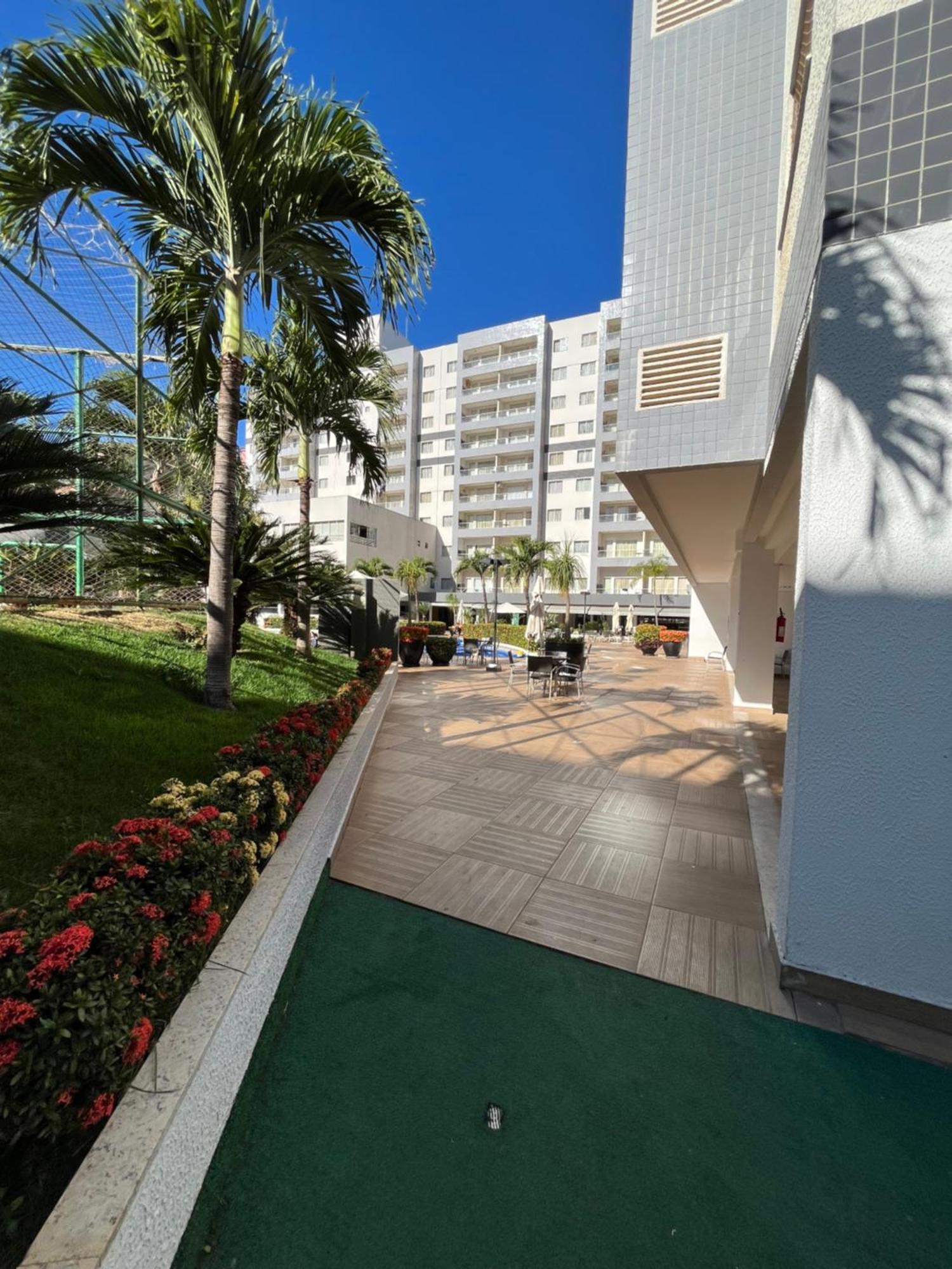 Flat 501 - Condominio Veredas Do Rio Quente - Diferenciado Com Ar Na Sala E No Quarto מראה חיצוני תמונה